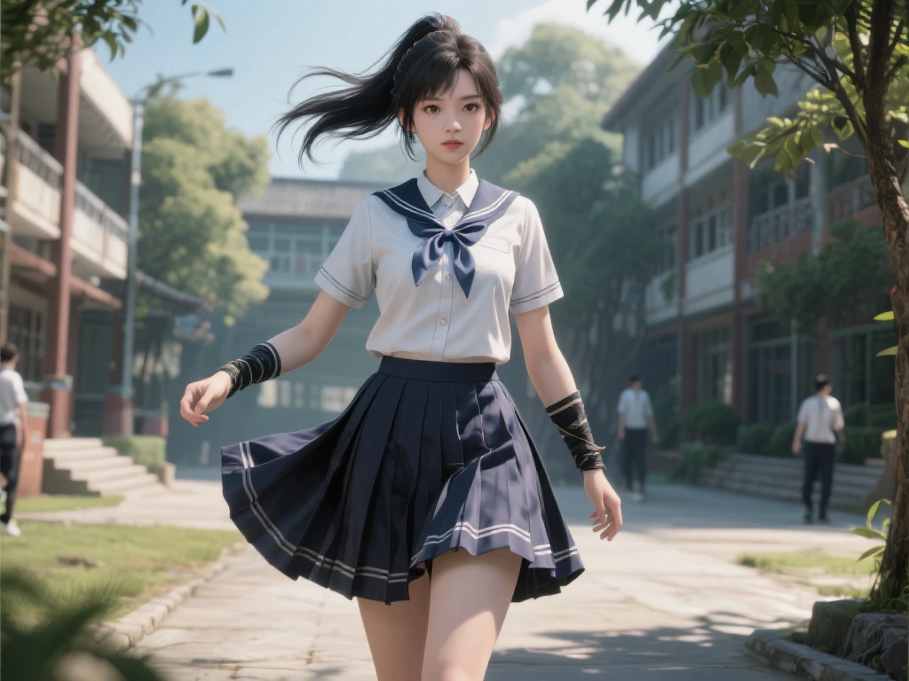 大叔秒变JK萝莉！《永劫无间》“衣V衣”模式搞笑实机曝光